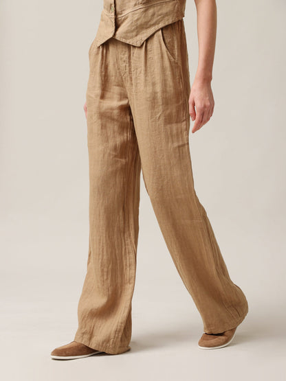 Women's trousers, Capsule Collection, 100% linen