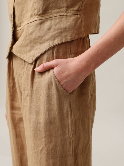 Women's trousers, Capsule Collection, 100% linen
