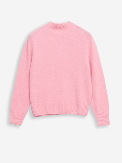 Women's sweater with alpaca baby wool