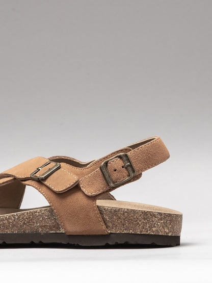 Women's leather sandals
